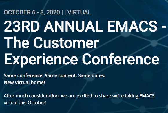 Chartwell EMACS 2020 Virtual Conference - AGENT511